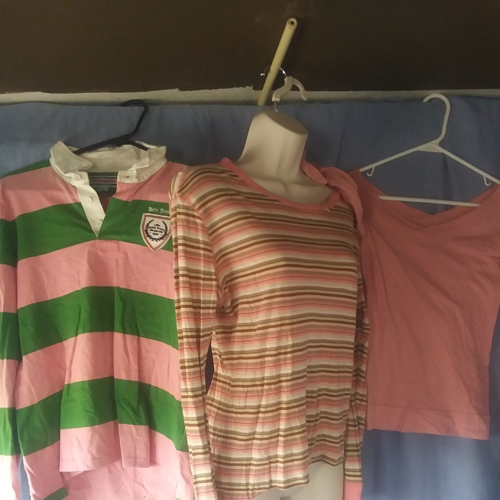 3 Long Sleeved Shirts